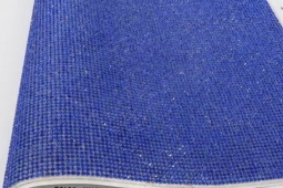 Self Adhesive Royal Blue Crystal Rhinestone Sheet