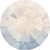 4470 Swarovski Crystal Cushion Back White Opal Square Rhinestones