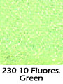 230-10 Fluorescent Green Sparkle Organza OUT OF STOCK