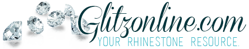 GlitzOnline sells rhinestones, flatback crystals, hotfix, beaded fringe, sequin appliques, beaded appliques, dance, western, and cosplay costume supplies