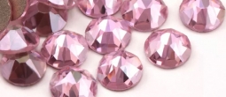 2088 Glitzstone 16ss Crystal Light Rose Shimmer Pink Flatback Rhinestones 12 Dozen