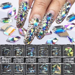 Nail Art Crystals Box