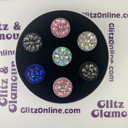 Crystal Rhinestone Pop Socket Style Phone Holder