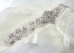 1453 Preciosa Crystal Rhinestone Belt Applique