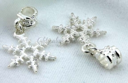 928 Silver Plated Snowflake