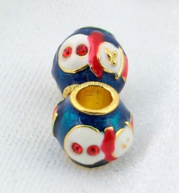 927 Gold Plated Snowman Charm
