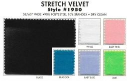 Stretch Velvet Fabric