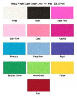 Super Stretch Lycra Fabric